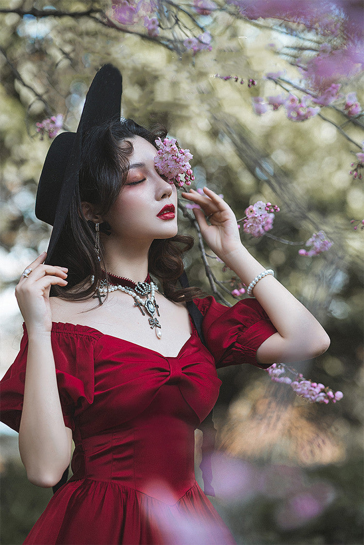 Beleganty - Miss Rebecca - Pure Color Elegant Lolita OP Dress