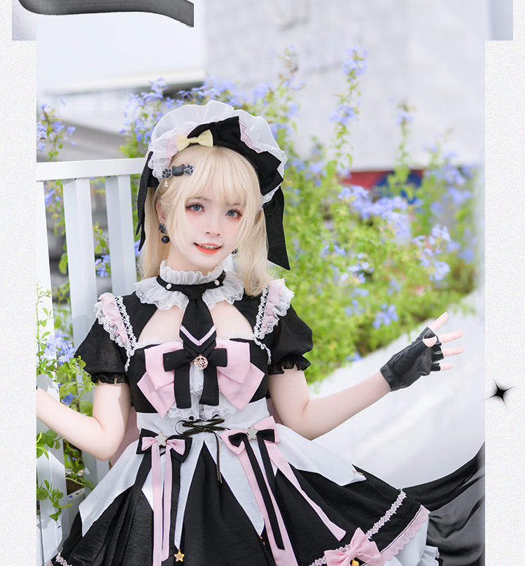 Forest Fluorescent Carps - Magic Girl Gorgeous Lolita OP