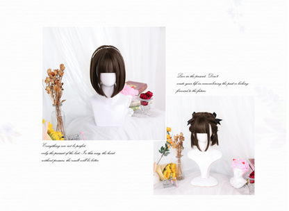 Dalao Home - Lolita 30cm Japanese BOBO JK Wig