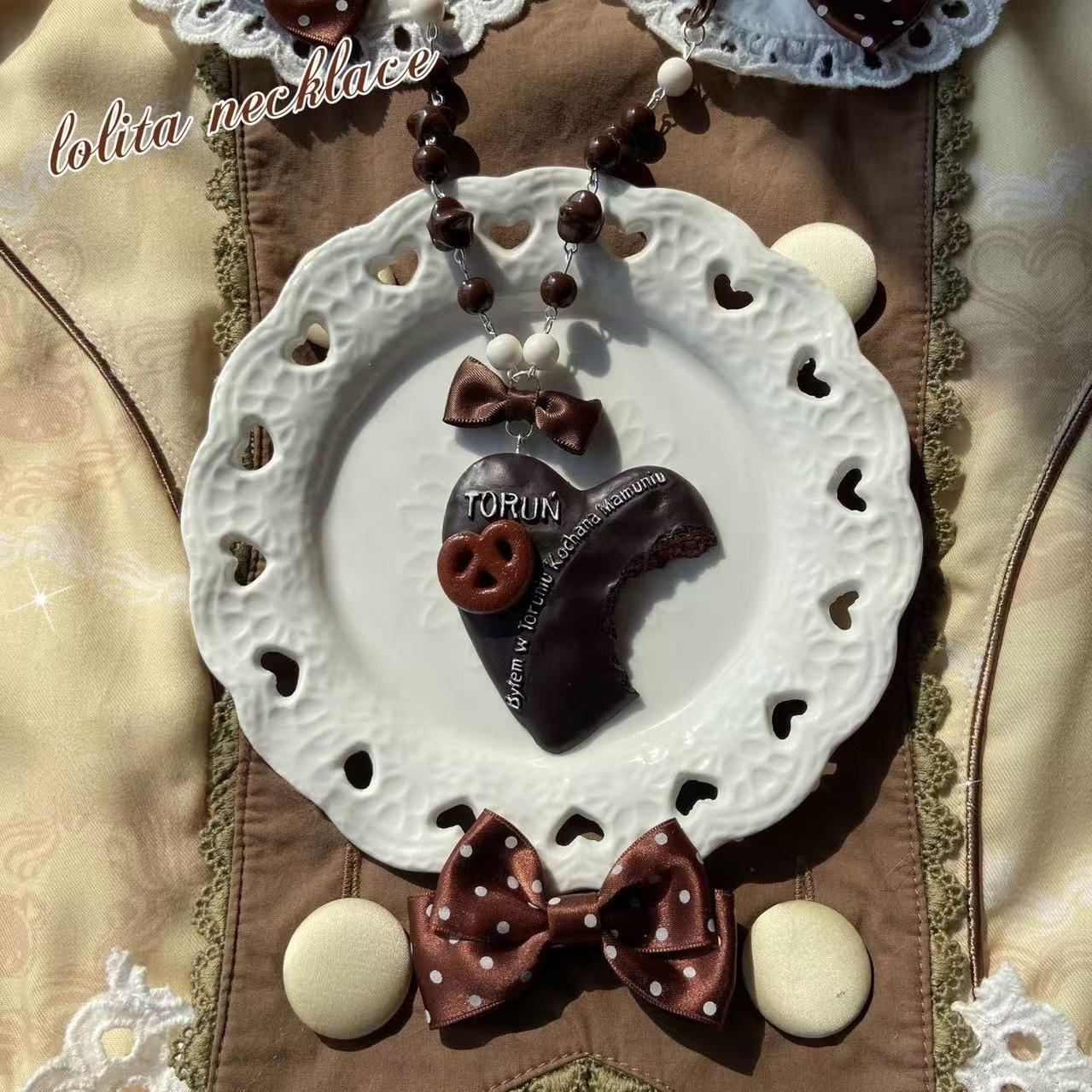 Bear doll - Kawaii Handmade Resin Lolita Necklace