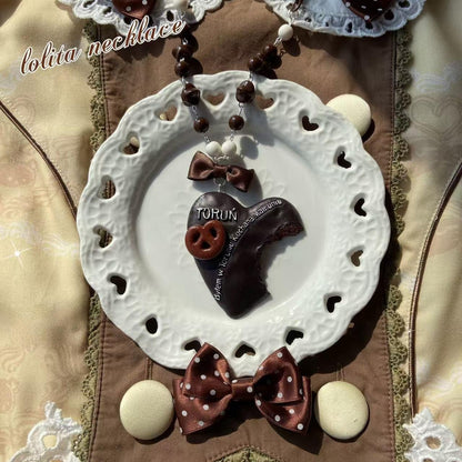 Bear doll - Kawaii Handmade Resin Lolita Necklace