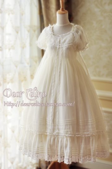 DearCeline - Midsummer Night's Dream - Daily Lolita Organza Covering Smock