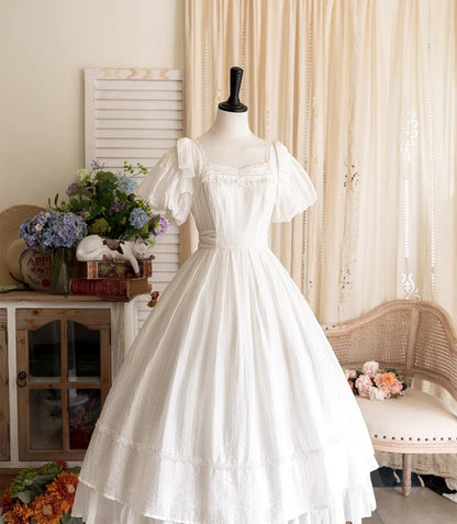 Forest Wardrobe - Forest Gallery - Country Lolita OP Dress Elegant Tencel Dress