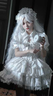 OCELOT - Contract Cross - Gothic Sweet Lolita Short Dress