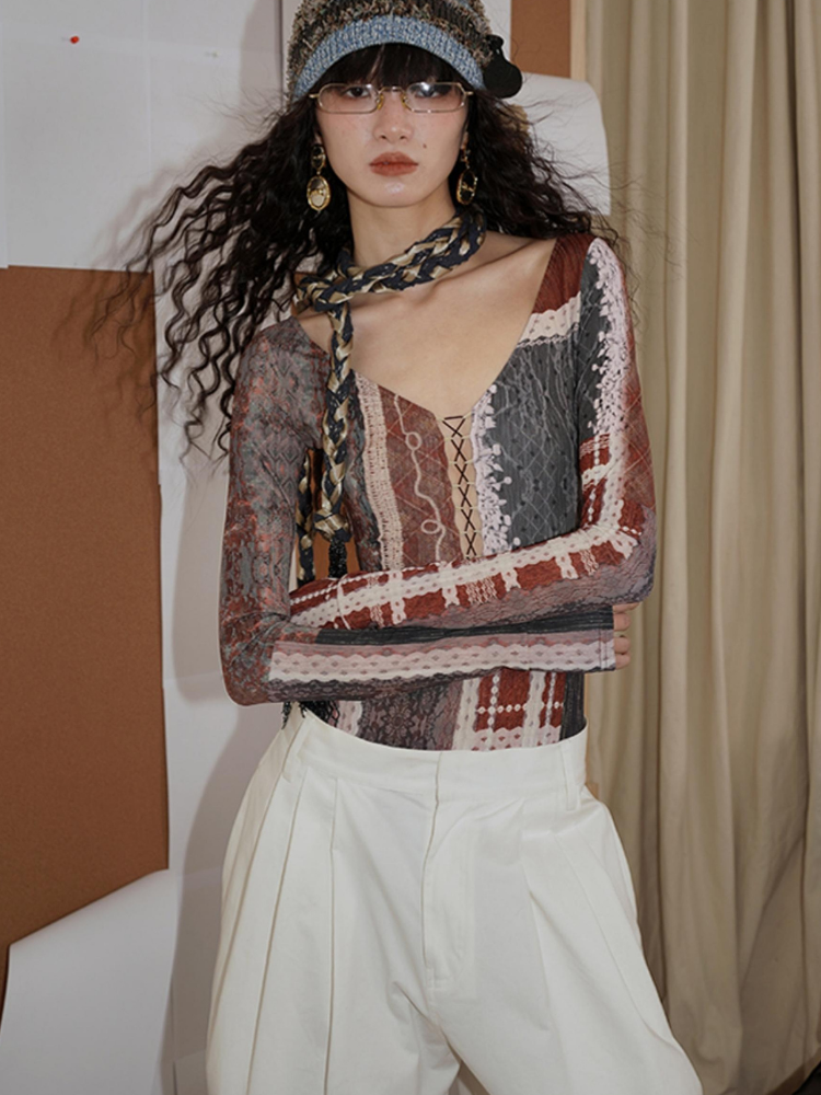 Slim Fit Bodysuit Top