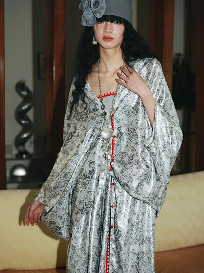 Loose Holiday Long Cardigan