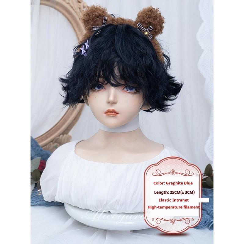 Alicegarden - Ouji Lolita Wig Short Curly Male Lolita Wig