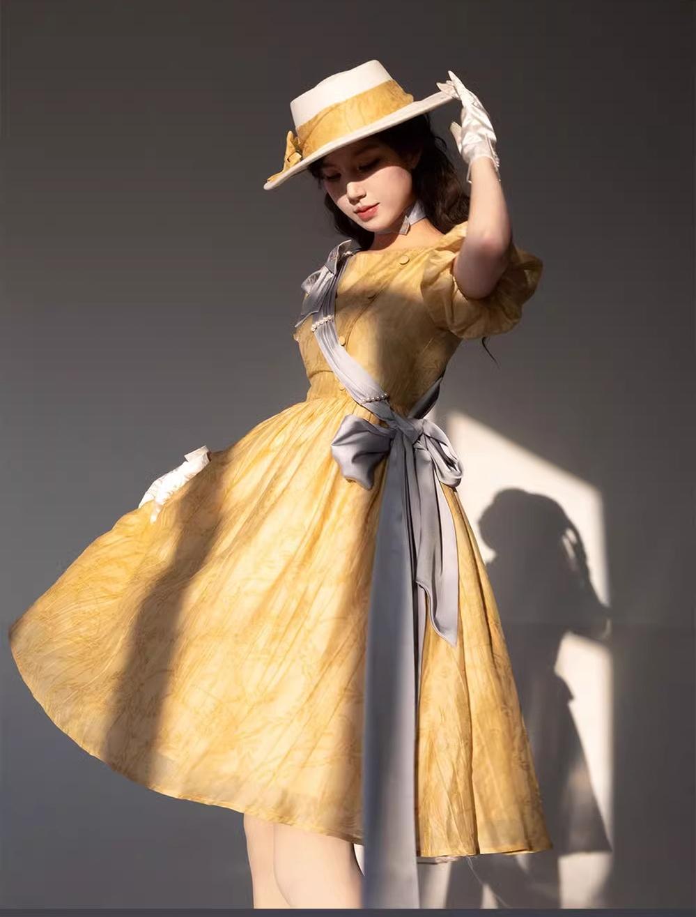 ZJstory - Gilded Years 4.0 - Retro Lolita Dress Suit Elegant Lolita Coat Set