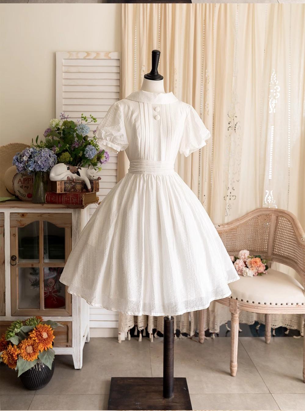 Forest Wardrobe - Forest Gallery - Classic Lolita OP Dress Country Style Tencel Dress