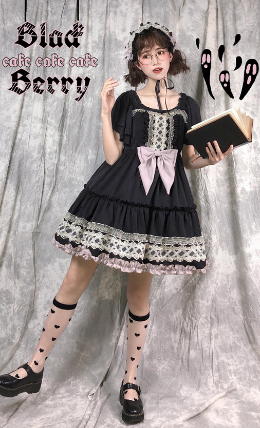 Eye of  White Crow - Dairy Lolita Dress Hot Girl JSK