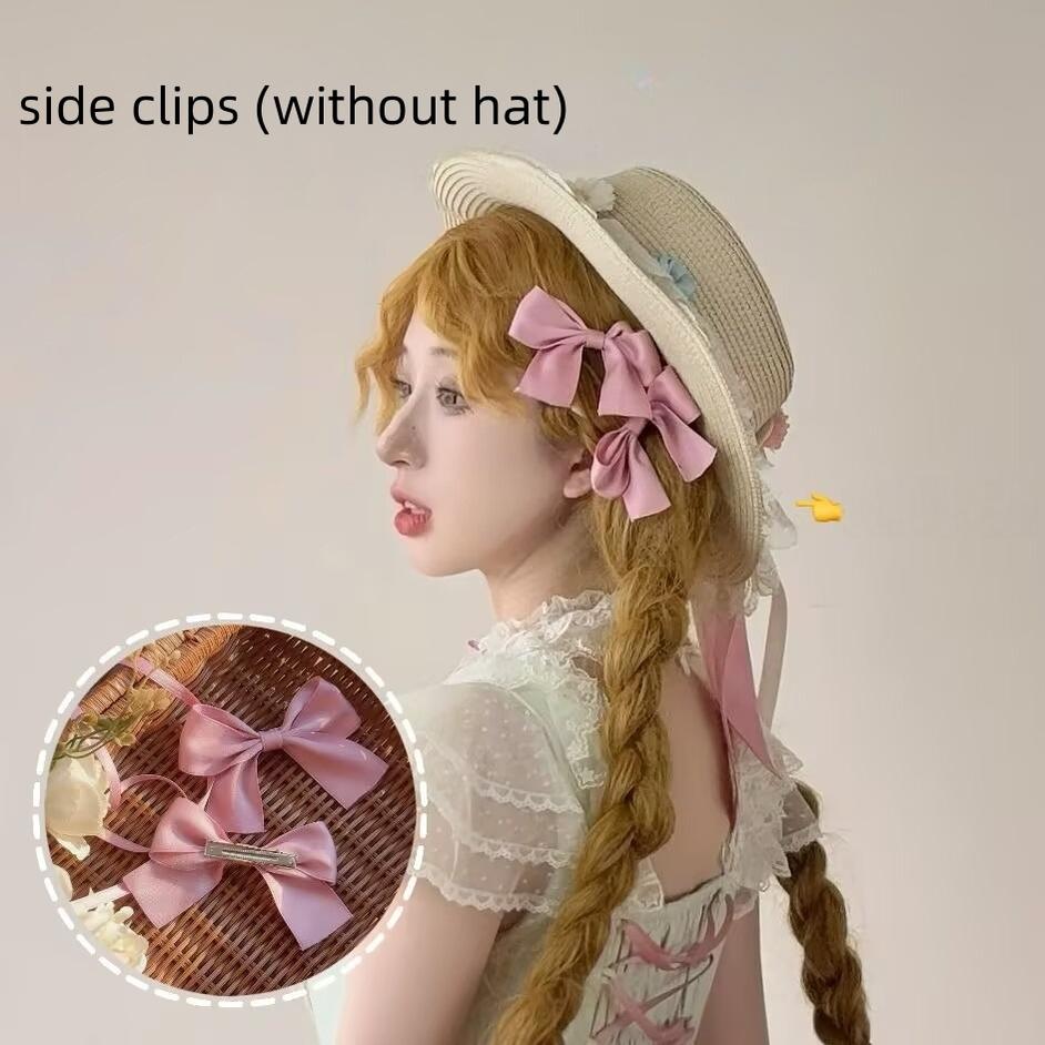 Uncle's Workshop - Fluttering Cherry Spring Strings - Cotton Sweet Lolita JSK Dress