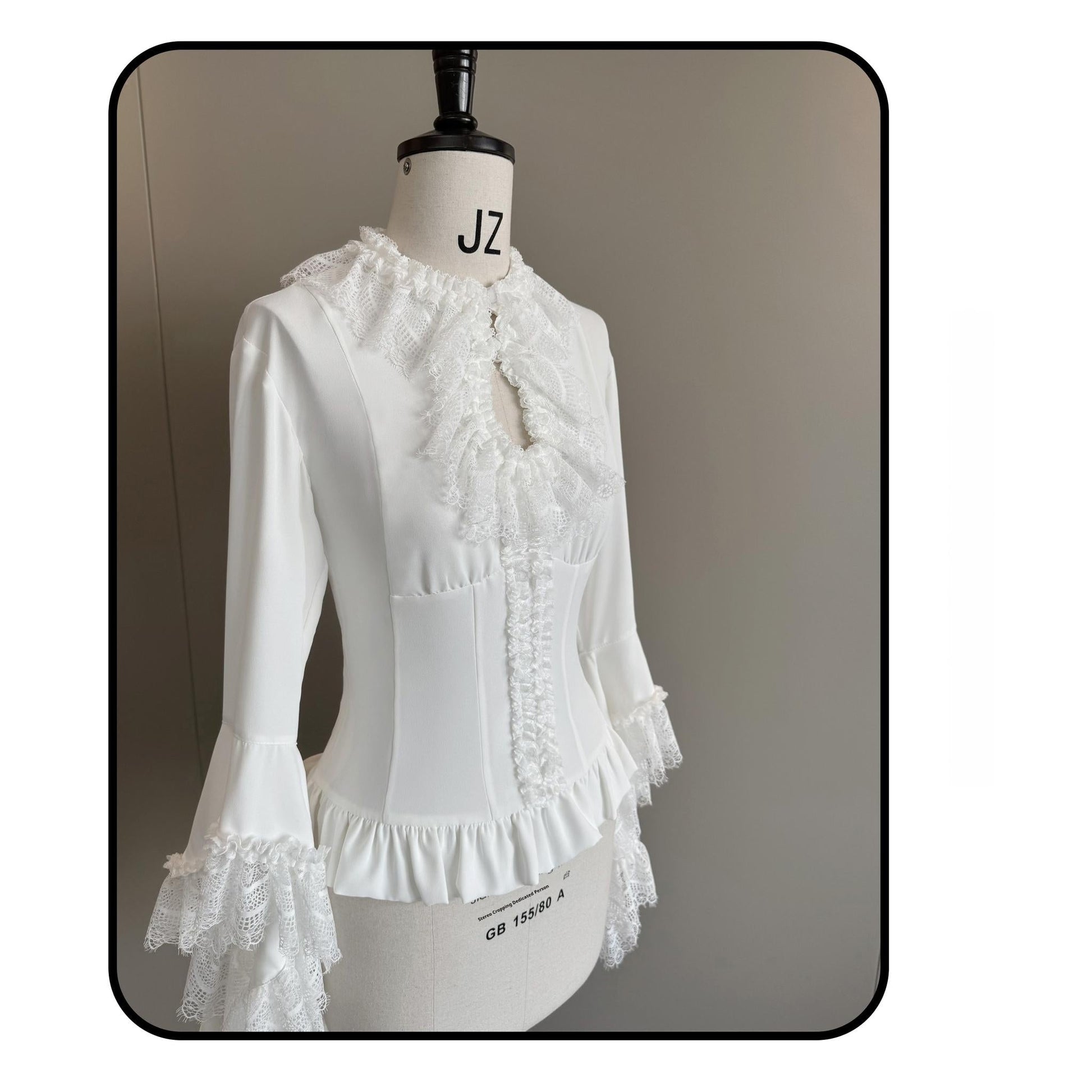 Susin Lolita - Night Traveler - Gothic Lolita Skirt Long Coat Long-Sleeved Shirt and Bustier