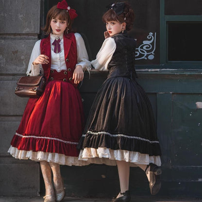 Miss Point - Rose Doll - Elegant Lolita Mutton Sleeve Blouse