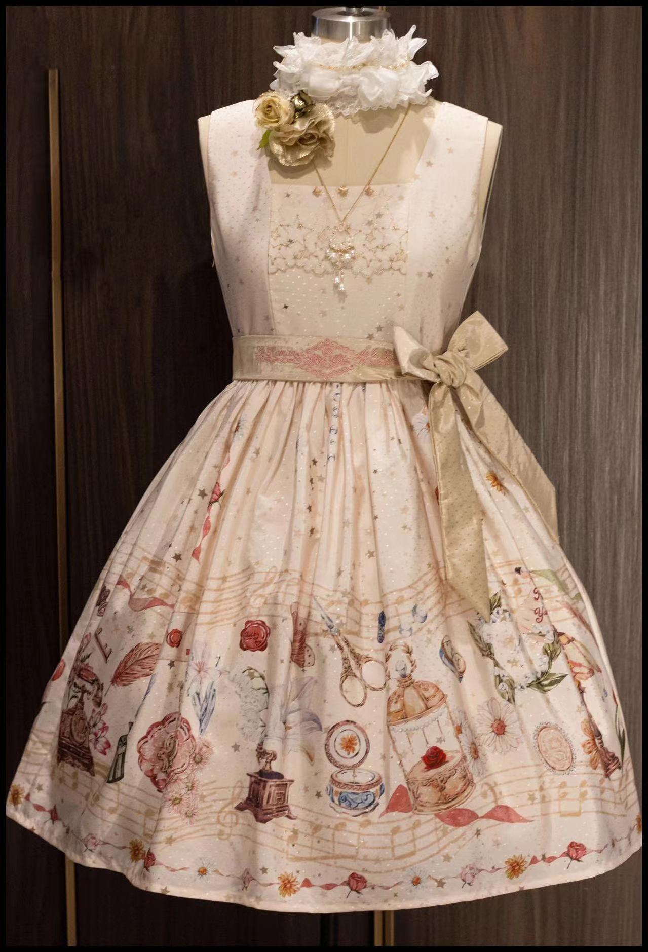 Yukines Box - Suyu Flower Sea - Elegant Lolita Dresses Floral Print JSK SK