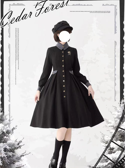 Forest Wardrobe - Elegant Lolita Dress Winter Lolita Coat Dress