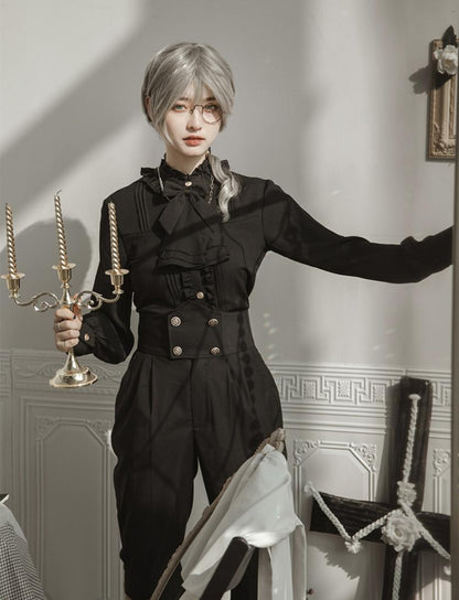 CastleToo - Holy Academy - Gothic Lolita Prince Skirt Set