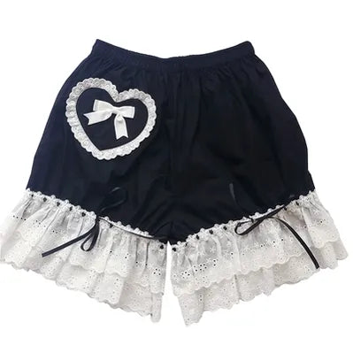 Candy Sweet - Cotton Lolita Bloomers Lace Home Shorts