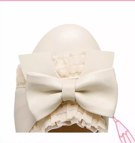 Yana - Sweet Lolita Shoes Round Toe Students Chunky Heel