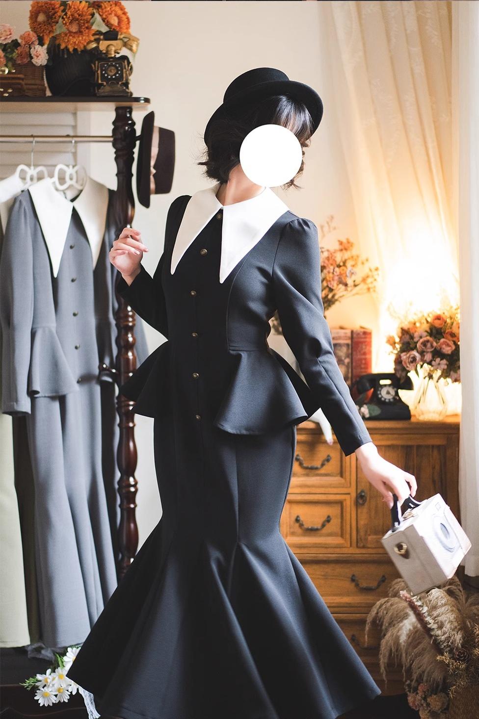 Forest Wardrobe - Breezy Forest - Classic Lolita Mermaid Dress Elegant Retro Dress