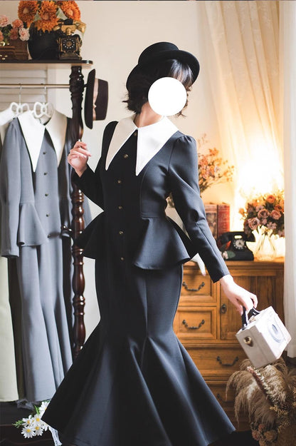 Forest Wardrobe - Breezy Forest - Classic Lolita Mermaid Dress Elegant Retro Dress