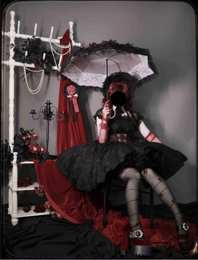 Strawberry Duck - Gothic Lolita Dress White Lolita JSK