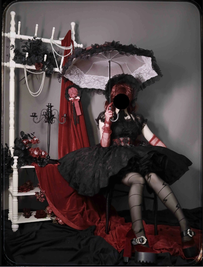 Strawberry Duck - Gothic Lolita Dress White Lolita JSK