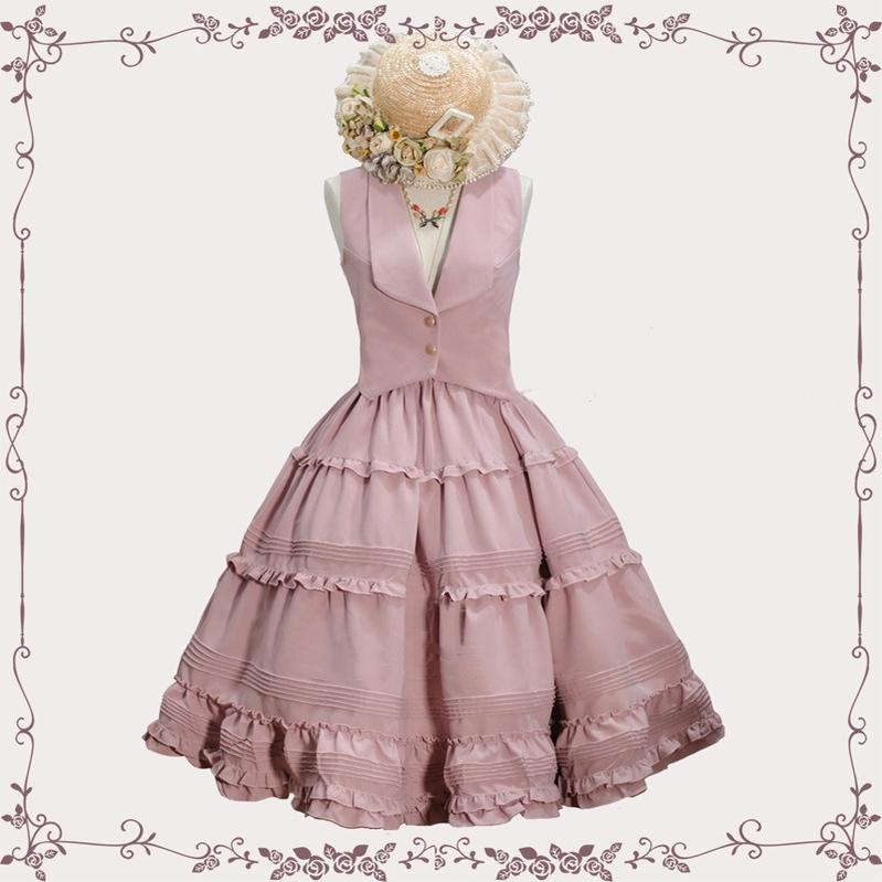 Tiny Garden - Old Love Songs - Lolita Elegant Vintage SK and Waistcoat