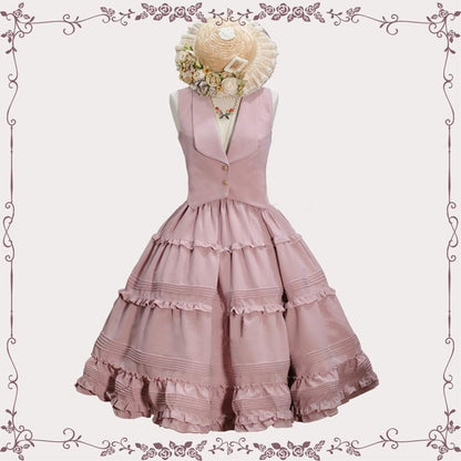 Tiny Garden - Old Love Songs - Lolita Elegant Vintage SK and Waistcoat
