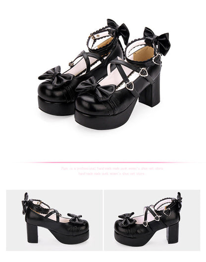 Angelic imprint - Sweet Lolita Heels Shoes Princess Tea Party Low Cut Shoes