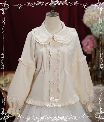 Tiny garden - Cute Lolita Blouse Long Sleeve Lolita Shirt