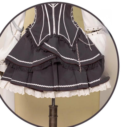 OCELOT - Love Affairs - Sweet Lolita Bodice Set Spicy Cowgirl Dress Set