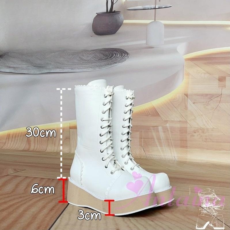Antaina - Daily Lolita High Platform Shoes Customized Lolita Boots