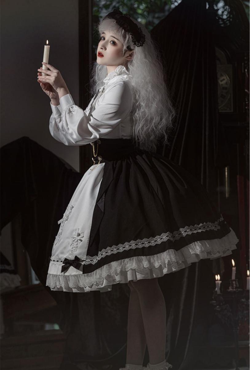 CastleToo - Holy Academy - Gothic Lolita Prince Skirt Set