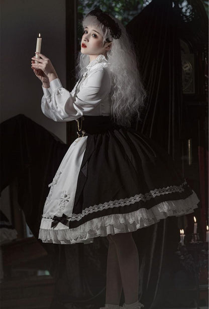 CastleToo - Holy Academy - Gothic Lolita Prince Skirt Set