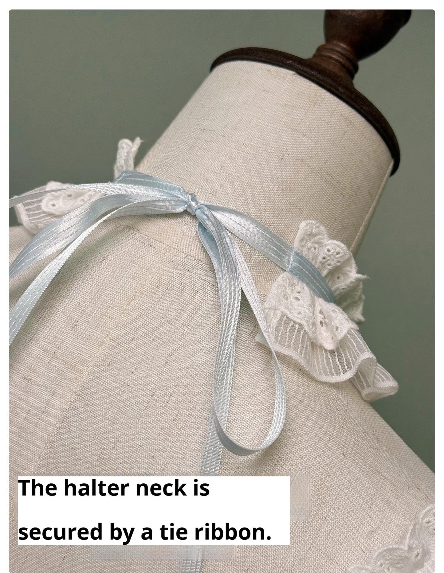 Alice Girl - Old School Polka Dots - Halter Neck Sweet Lolita OP Dress