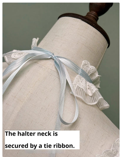 Alice Girl - Old School Polka Dots - Halter Neck Sweet Lolita OP Dress