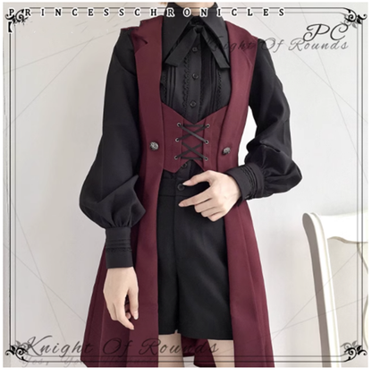 Princess Chronicles - The Night Prelude - Medieval Ouji Lolita Vest