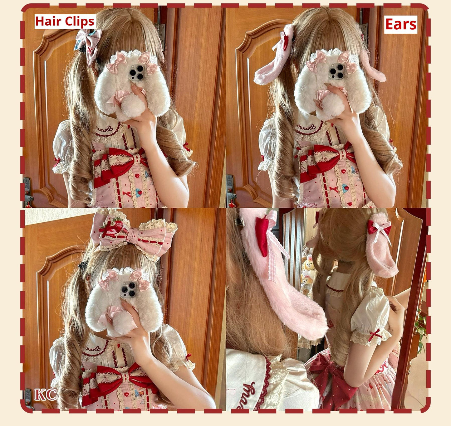 DreamWhale - Showa Dessert Showcase - Kawaii Lolita Dress Suit Pudding-Inspired JSK/Salopette