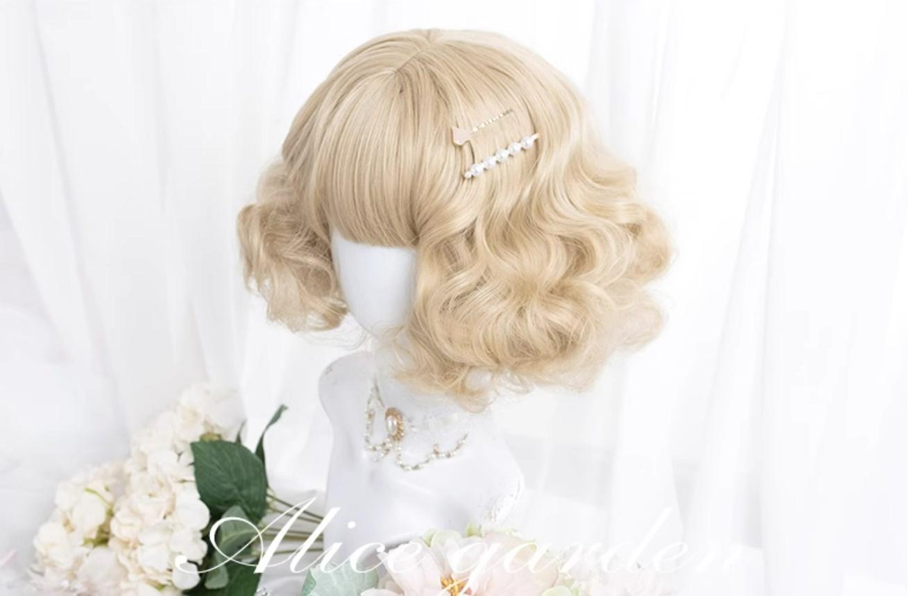 Alicegarden - Kawaii Casual Lolita Blonde Curly Wig