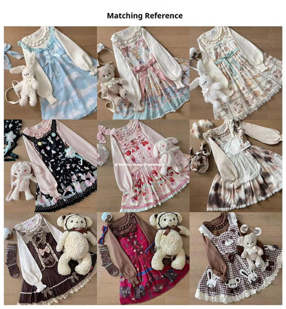 Sissy the shepherd - Sweet Lolita Sweater Autumn and Winter Lolita Innerwear