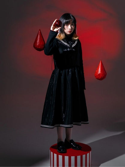 Sailor suit style dress【s0000003605】