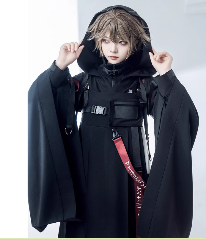 Princess Chronicles - Nameless Blade - Waste Soil Black Coat Set