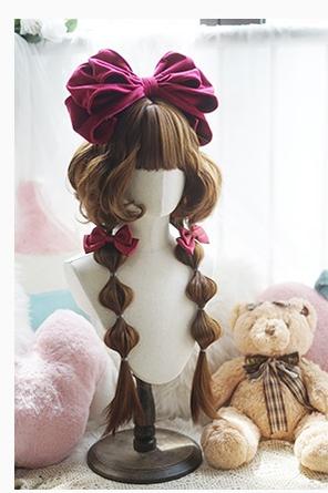 Imperial Tea - Elegent Lolita Wig Jellyfish Curly Wigs