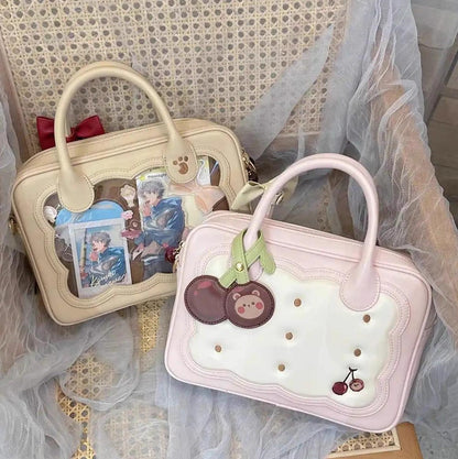Morning Glory - Kawaii Lolita Bag Cherry Biscuit Shoulder Crossbody Handbag