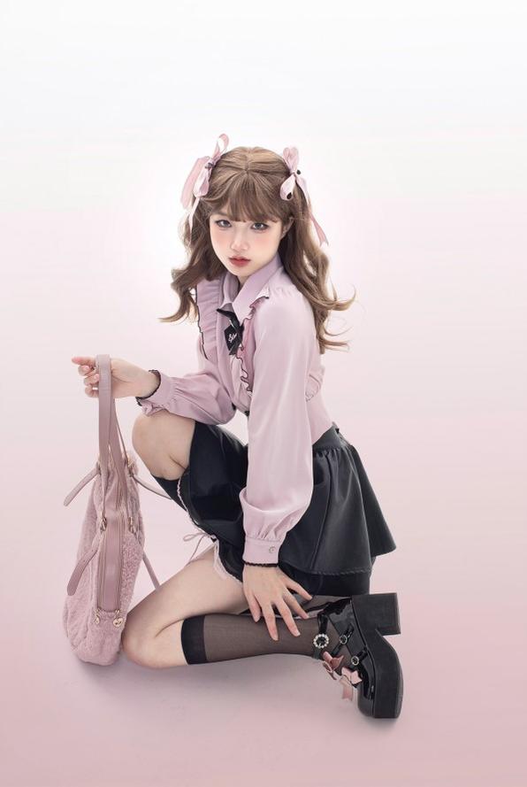 Sheep Puff - Sweet Lolita Heel Punk Platform Shoes