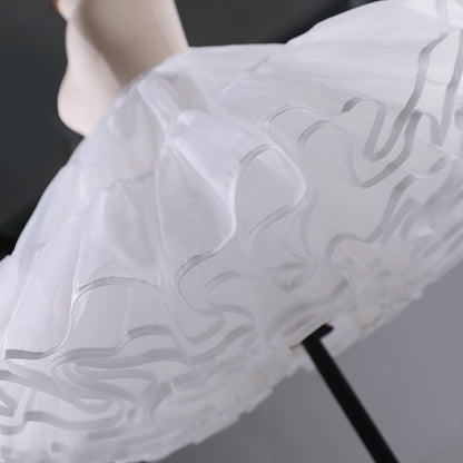 Noloria by 42Lolita -Upgraded 17.7 (45 cm) Organza Lolita Puffy Petticoat"