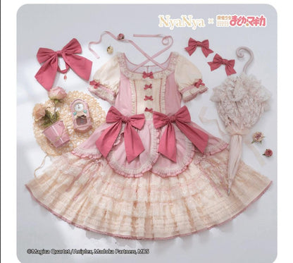 NyaNya - IP Collab Dreamy Memories Themed Lolita OP Dress
