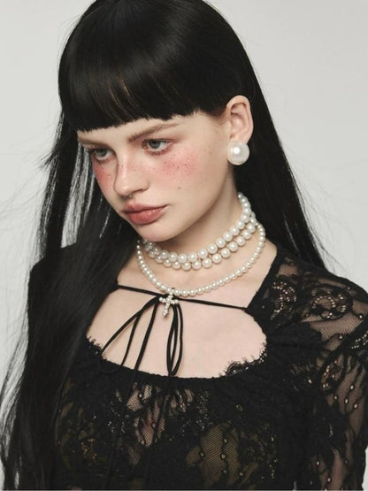 Slim fit long sleeve bottling tops【s0000004107】