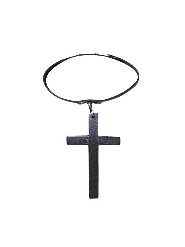 Punk Cross Necklace【s0000004942】