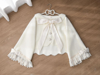 MIST - Qian's Letter - Sweet Lolita Sweater Winter Cardigan Coat